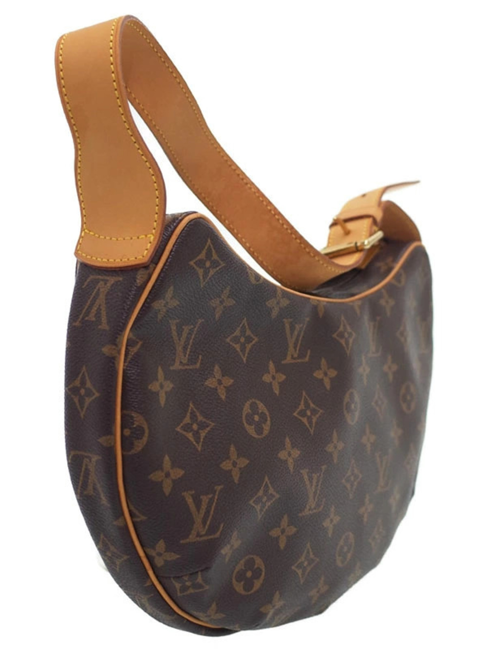 Louis Vuitton Bag Hobo Monogram Croissant Brown